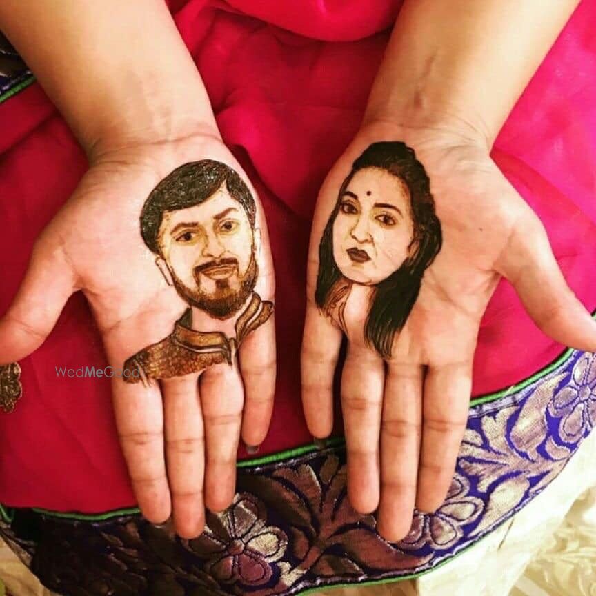 Photo From Portrait Heena  - By Deepa Mehendi Artist