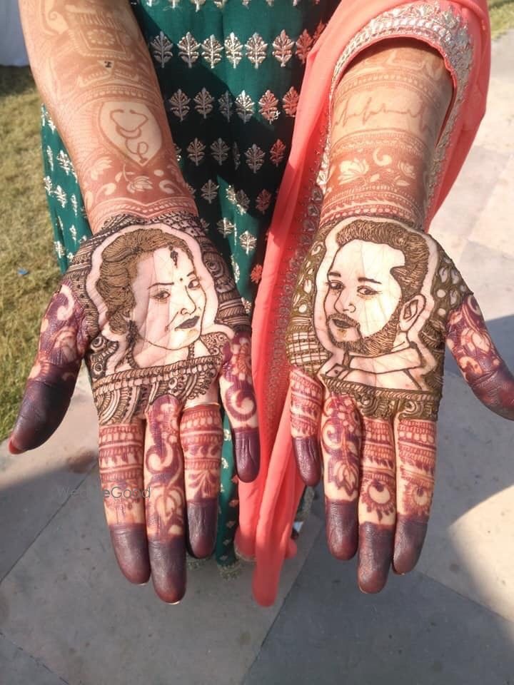 Photo From Portrait Heena  - By Deepa Mehendi Artist