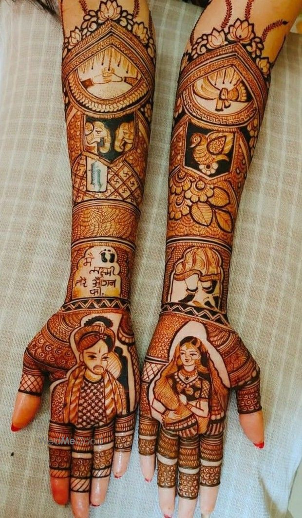 Photo From Heena with Figures  - By Deepa Mehendi Artist