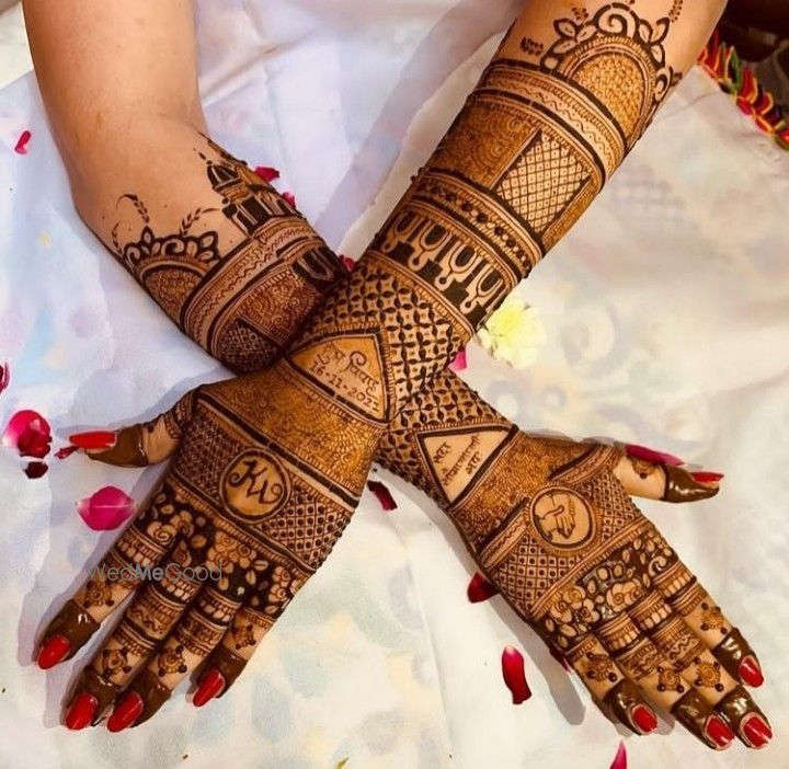 Photo From Heena with Figures  - By Deepa Mehendi Artist