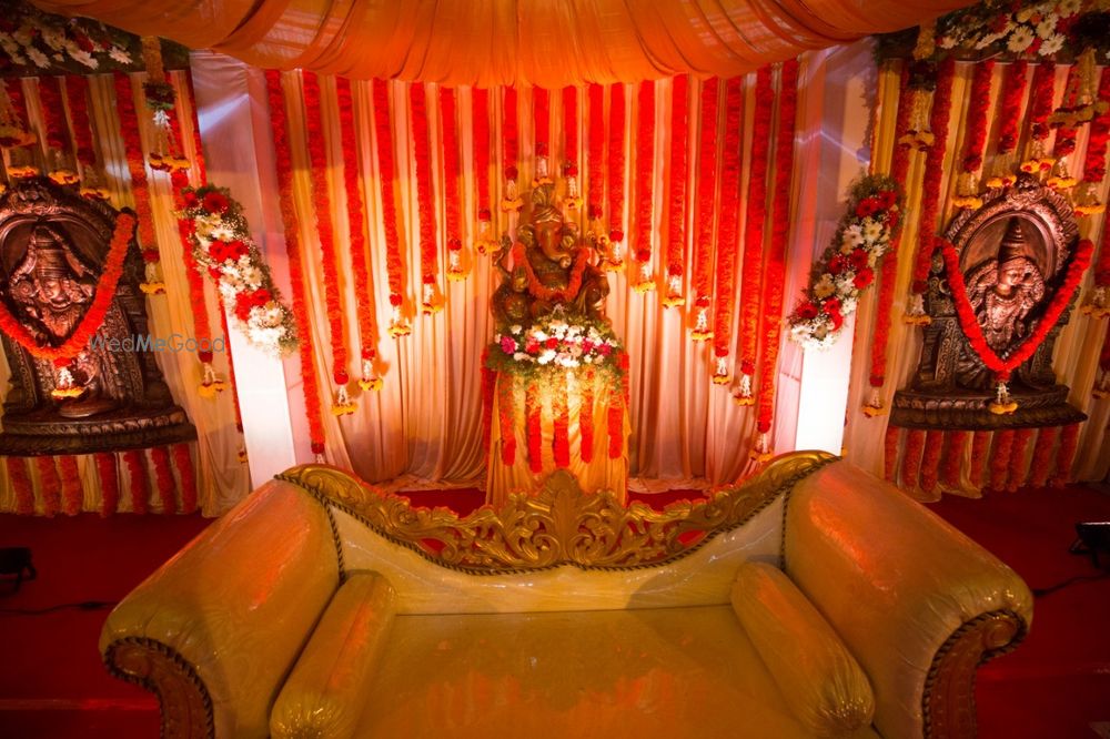 Photo From Round Mandap stage Decoration - By Shine Events - Wedding Stage Decorators