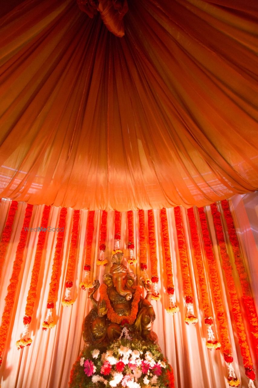 Photo From Round Mandap stage Decoration - By Shine Events - Wedding Stage Decorators