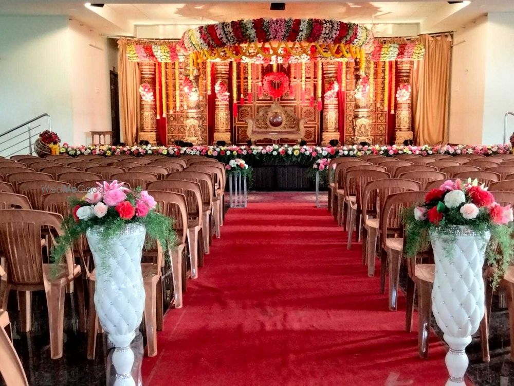 Photo From Round Mandap stage Decoration - By Shine Events - Wedding Stage Decorators