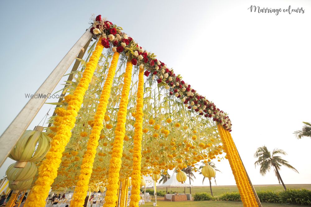 Photo From Destination wedding - Fisherman's cove - By Marriage Colours