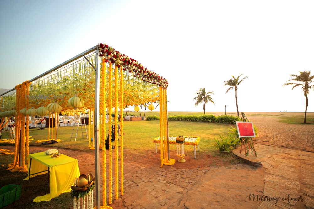 Photo From Destination wedding - Fisherman's cove - By Marriage Colours