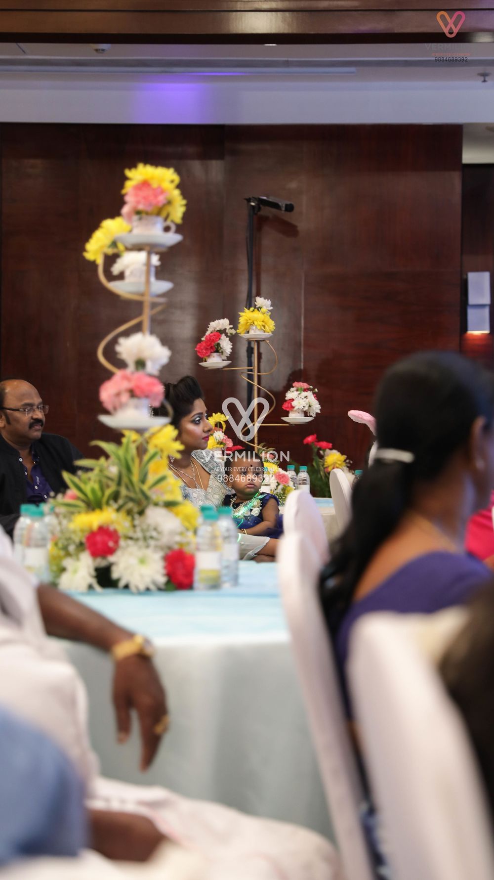 Photo From Aadhya's first birthday - By Vermilion Decorators 