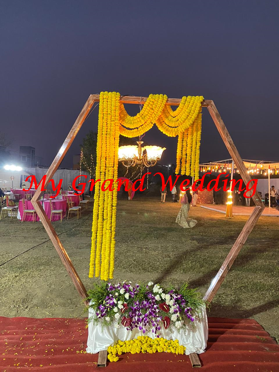 Photo From Sooriya Mehndi and Sangeet Decoration - By My Grand Wedding
