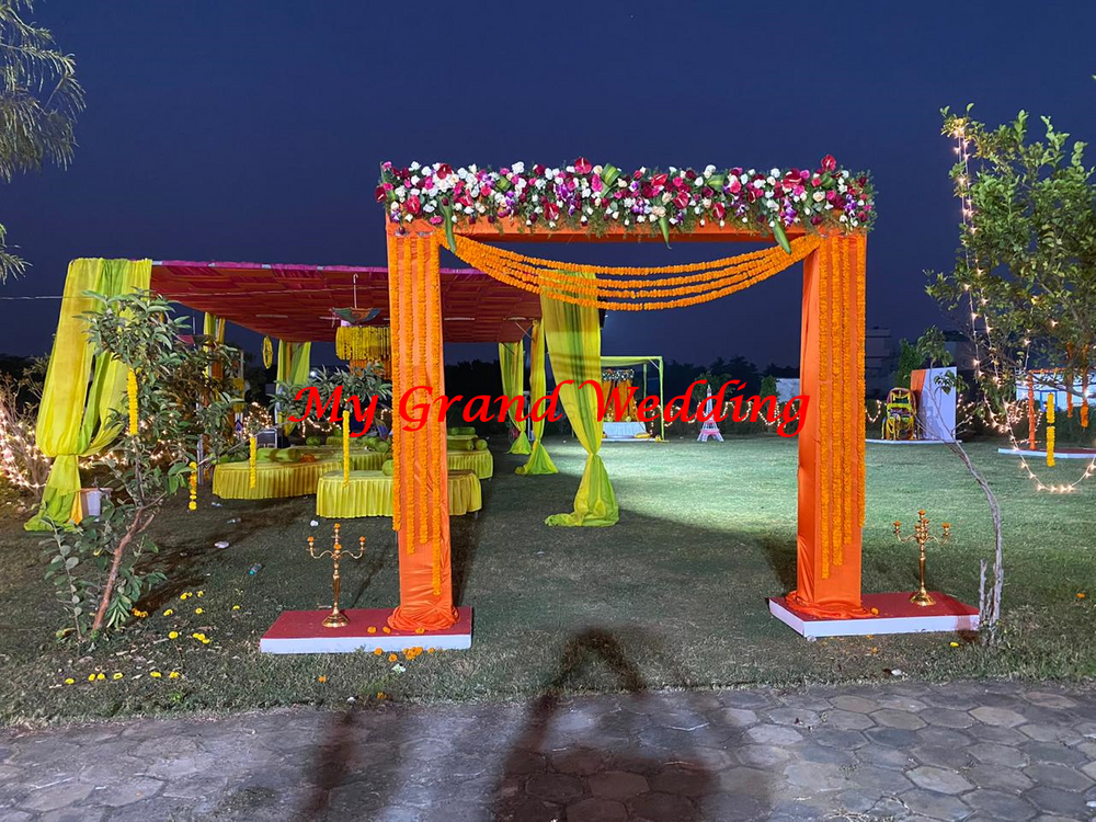 Photo From Sooriya Mehndi and Sangeet Decoration - By My Grand Wedding