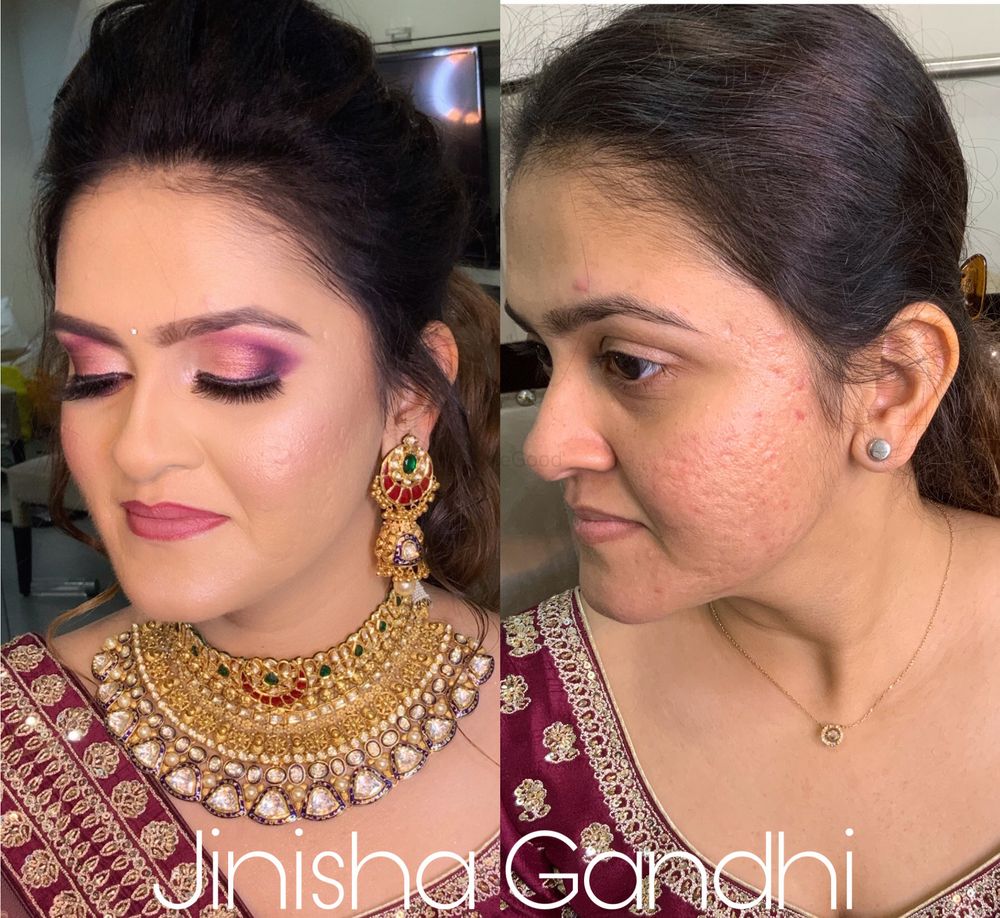 Photo From Engagement Bride Rutvi  - By Makeovers By Jinisha Gandhi