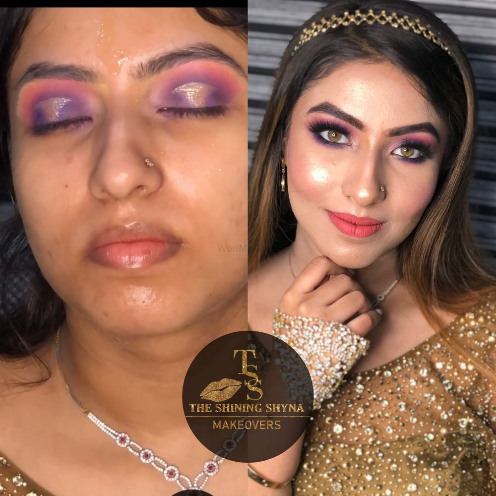 Photo From ENAGAGEMENT BRIDE SHREYA - By The Shining Shyna Makeovers