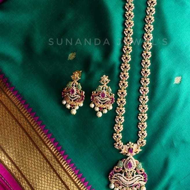 Photo From Necklace set for Wedding - By Sunanda Jewel's