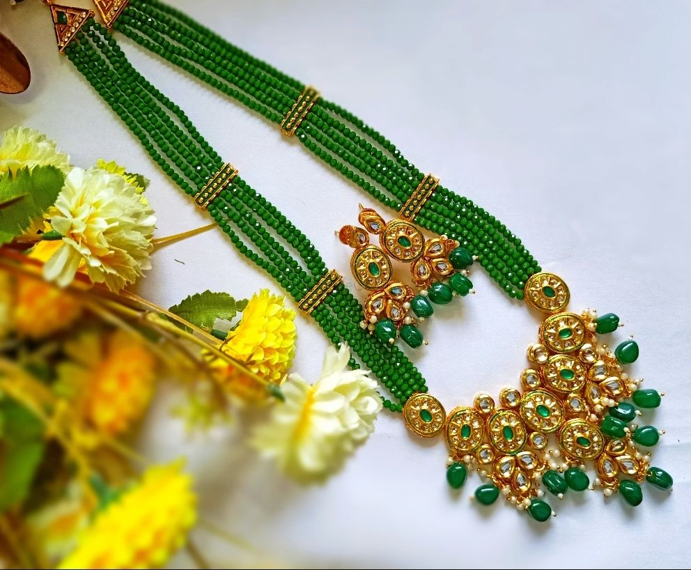 Photo From Necklace set for Wedding - By Sunanda Jewel's