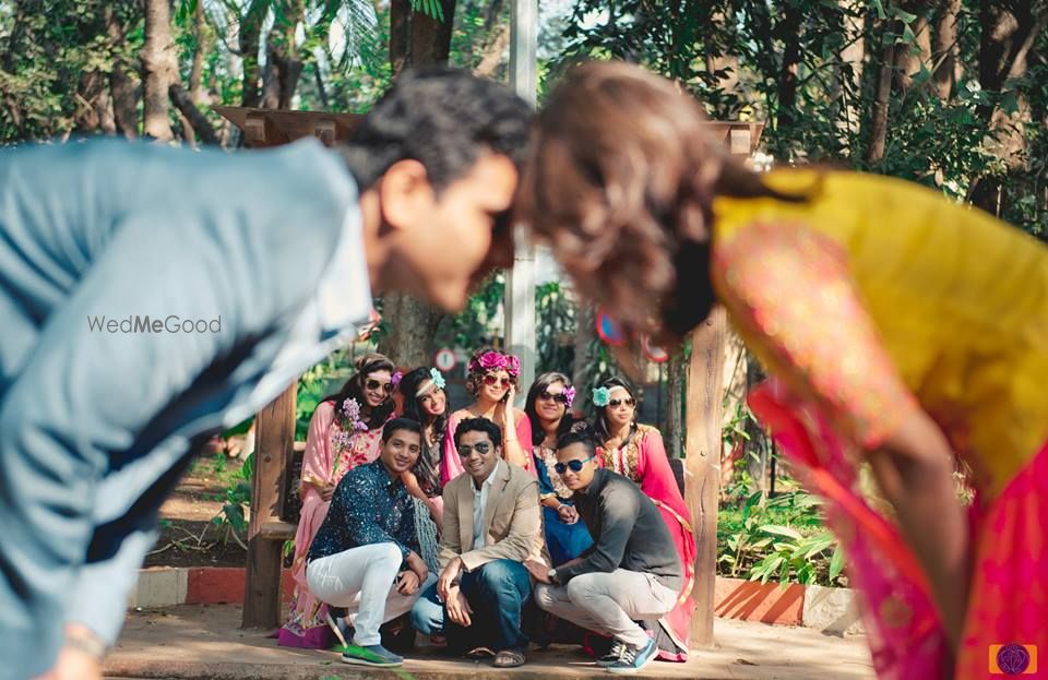 Photo of Couple with friends in focus