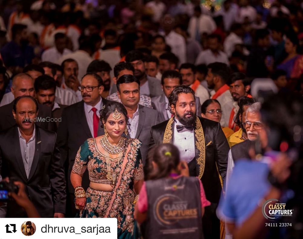 Photo From Prerana and Dhruva Sarja wedding - By Makeup Touch by B.Sunanda Kumari