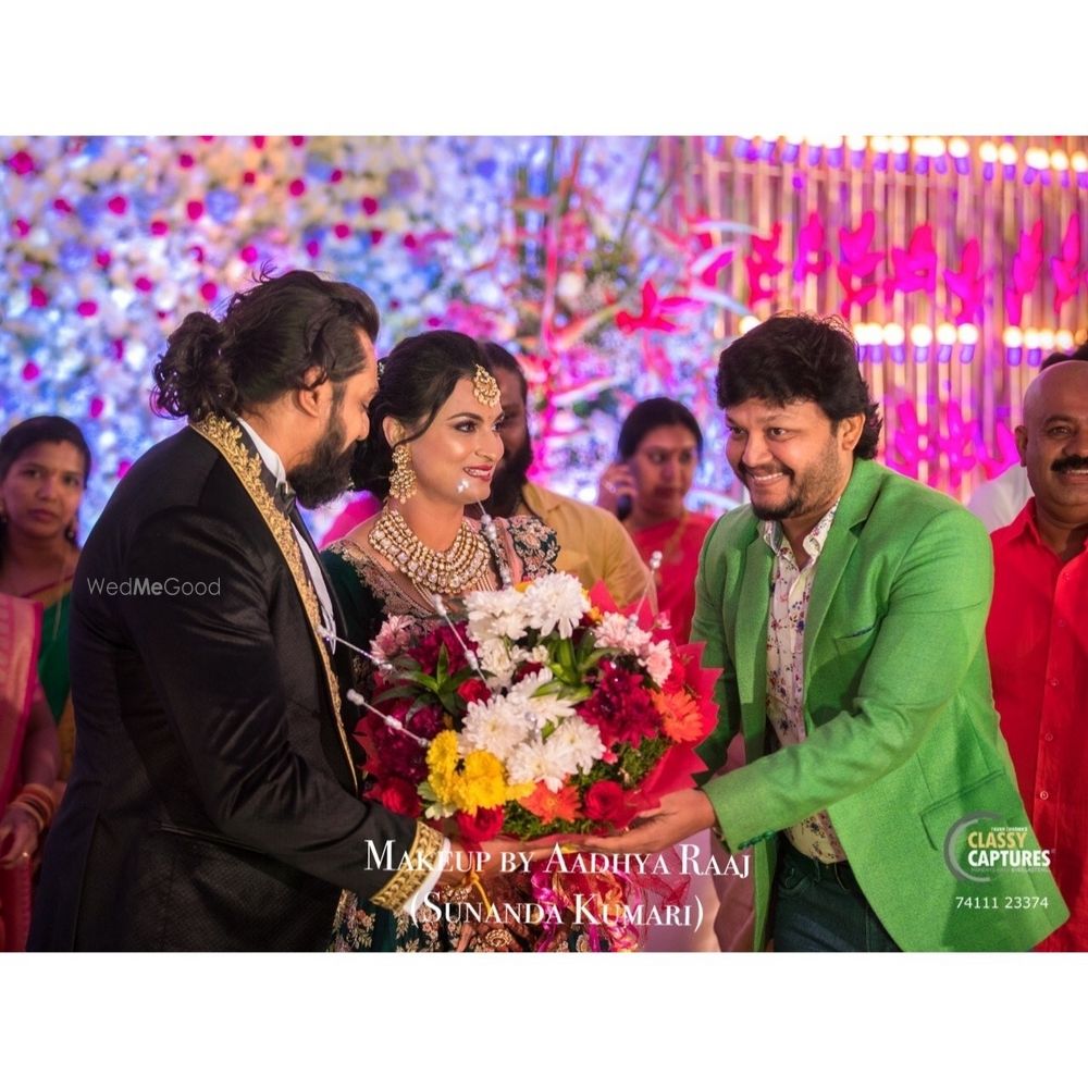 Photo From Prerana and Dhruva Sarja wedding - By Makeup Touch by B.Sunanda Kumari