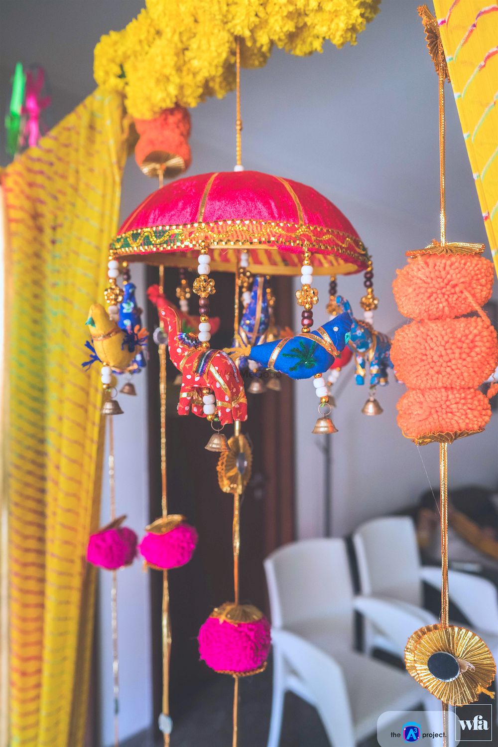 Photo of Rajasthani themed decor for mehendi