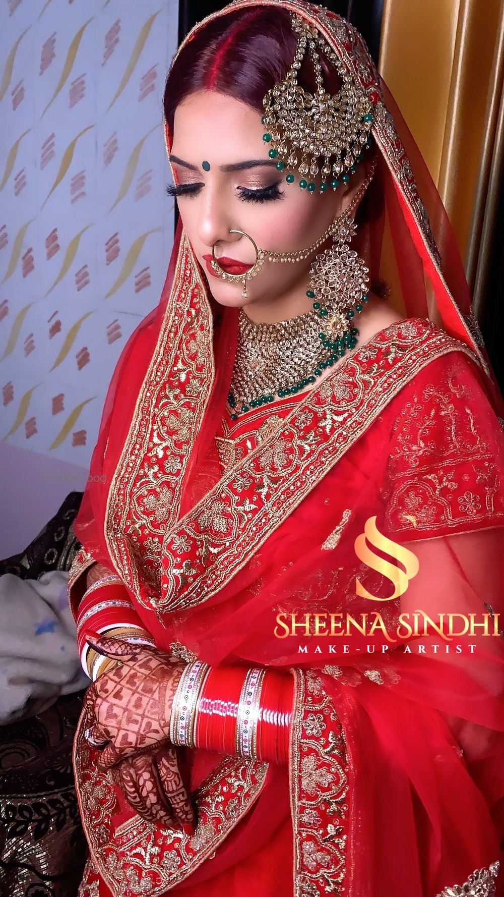 Photo From Pawan Bridal & reception makeup  - By Sheena Sindhi Makeup Artist