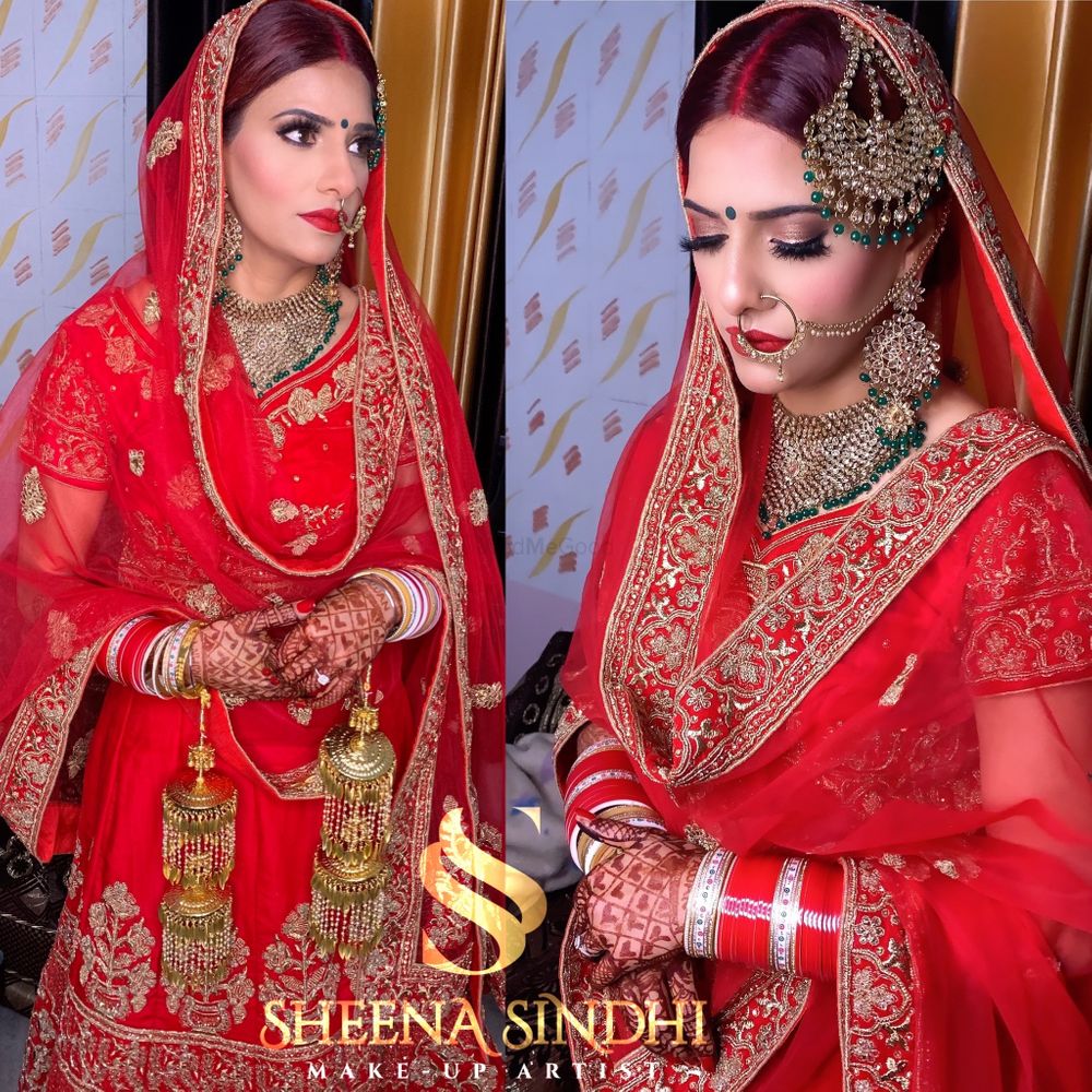 Photo From Pawan Bridal & reception makeup  - By Sheena Sindhi Makeup Artist