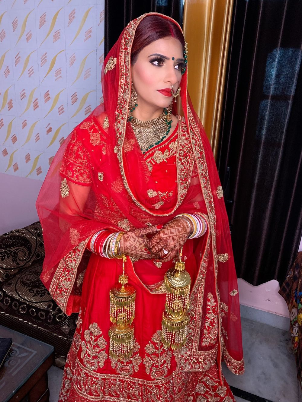 Photo From Pawan Bridal & reception makeup  - By Sheena Sindhi Makeup Artist