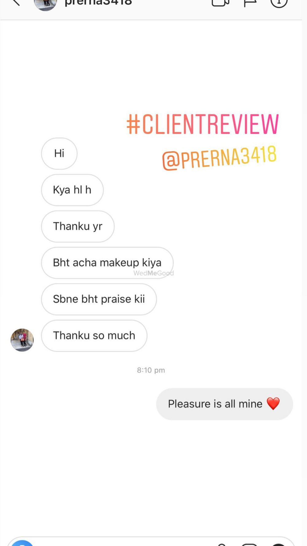 Photo From Reviews via instagram - By Sheena Sindhi Makeup Artist