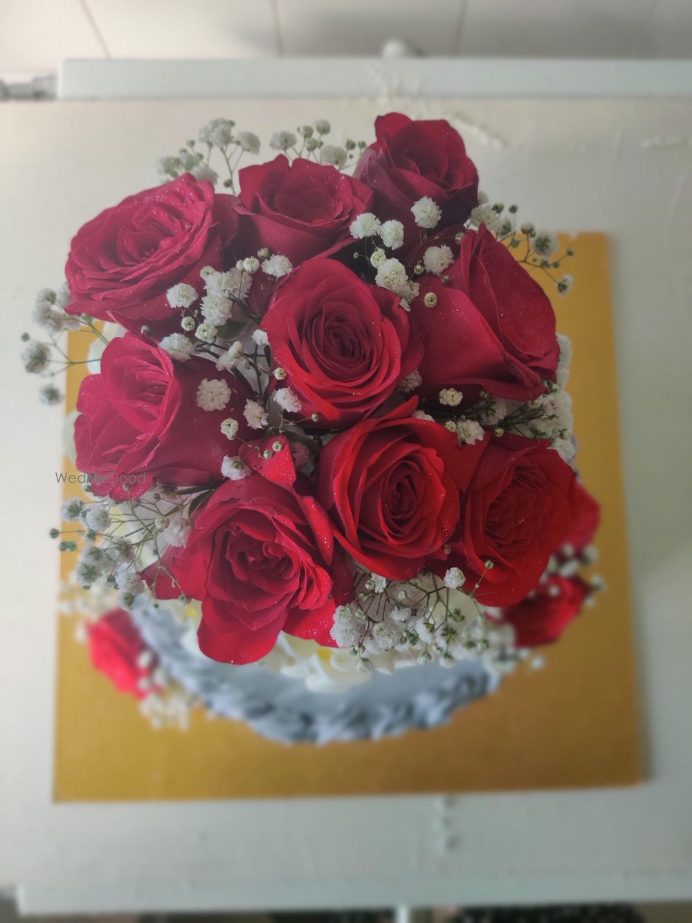 Photo From grey red and white theme cake - By Nicky's Cafe and Fine Pastries