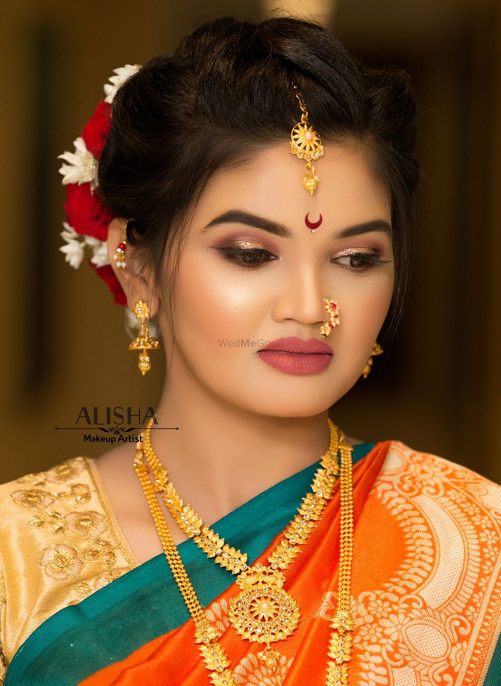 Photo From Maharashtrian Look - By Alisha Makeup Artist & Hairstylist