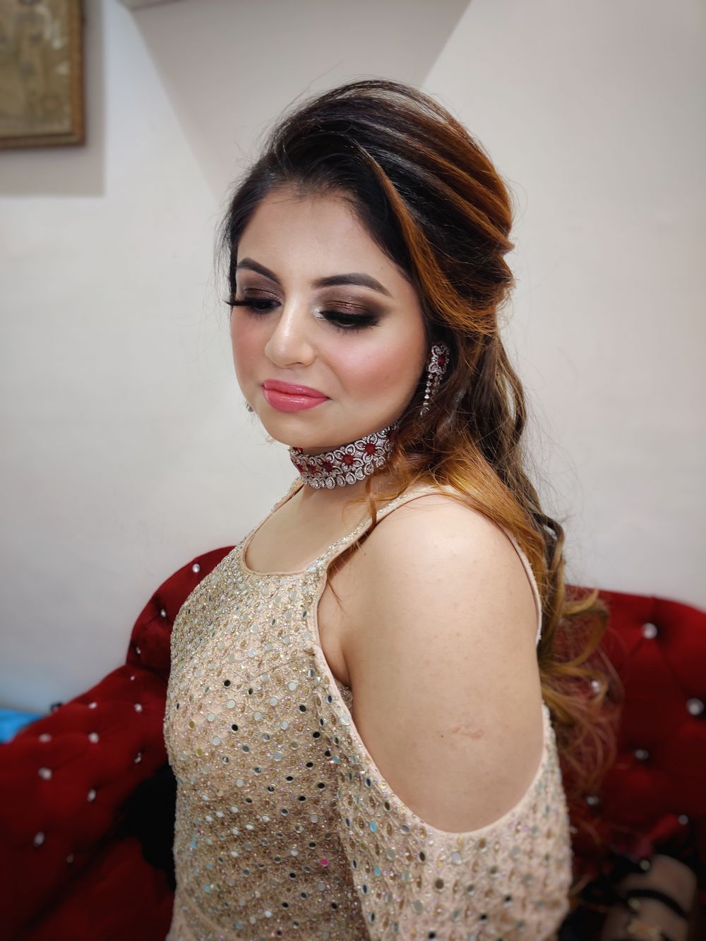 Photo From Engagement Bride Aakritee - By Aastha Sidana Makeup