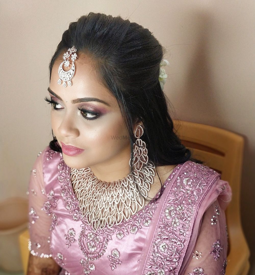 Photo From Keerthana's Reception look - By Hair and Makeup by Vidhya