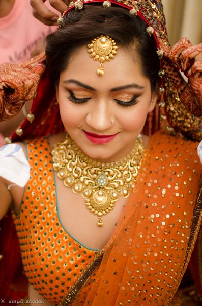 Photo From Shristi's Wedding - By Deepti Khaitan Makeup