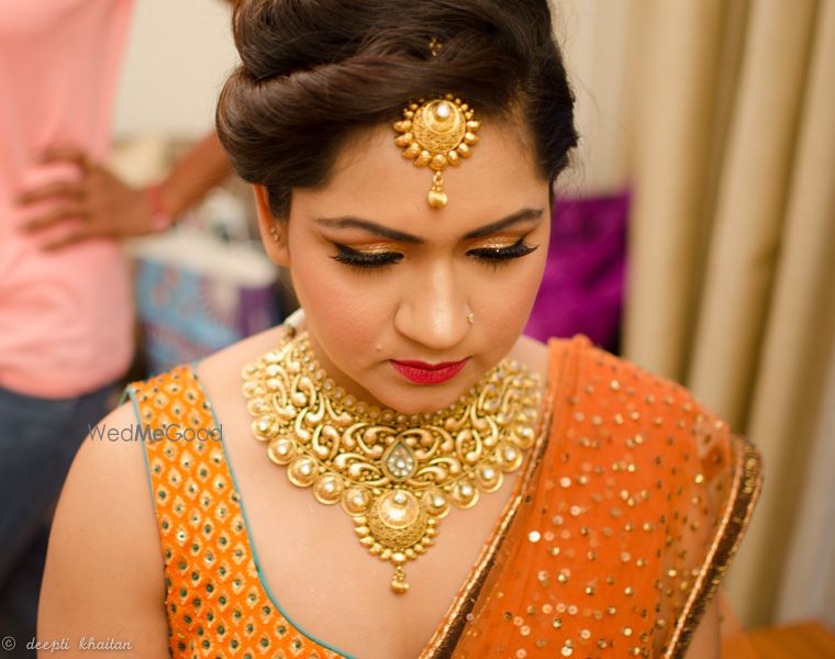 Photo From Shristi's Wedding - By Deepti Khaitan Makeup