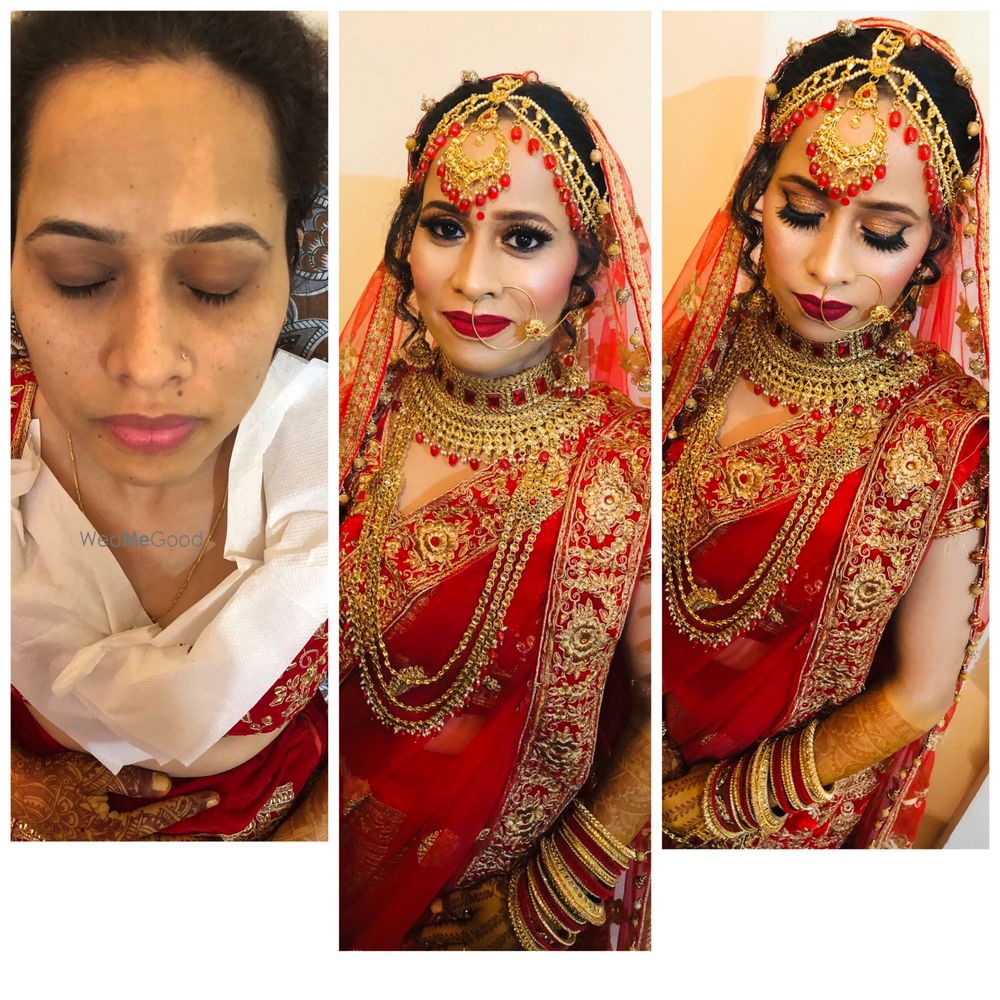 Photo From bride deepti  - By Makeover by Anmol Singh