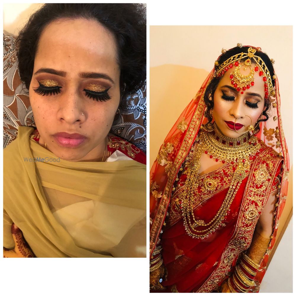 Photo From bride deepti  - By Makeover by Anmol Singh