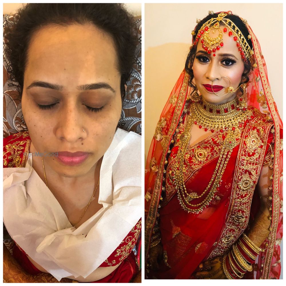 Photo From bride deepti  - By Makeover by Anmol Singh