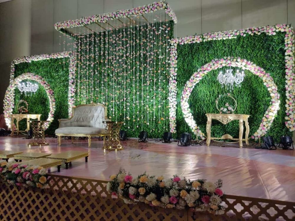 Photo From flower garden  theme - By Stardust Wedding Planners