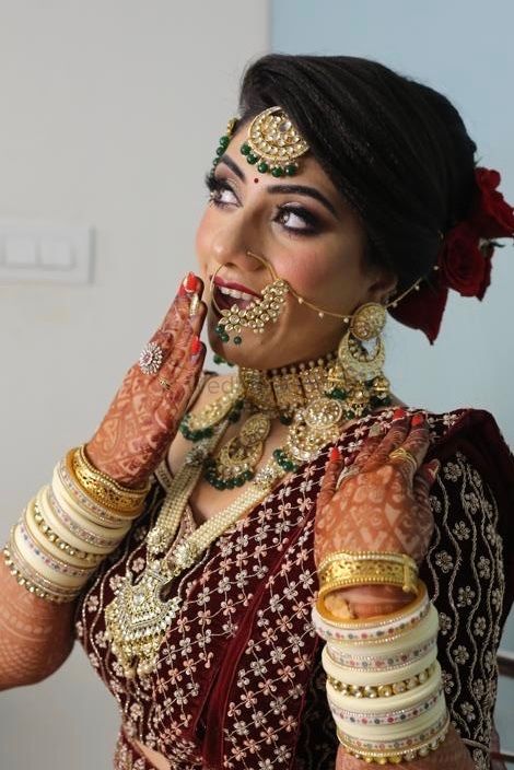 Photo From chahat bridal look - By Anjali Verma Makeover