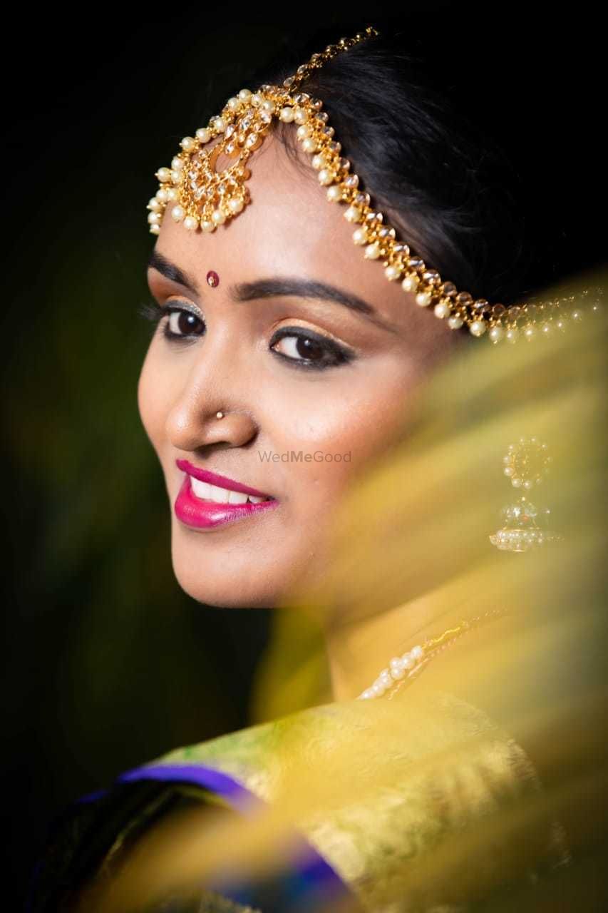 Photo From Bride Poornima - By Makeup by Rekha Krishnamurthy