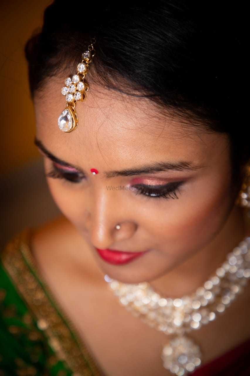 Photo From Bride Poornima - By Makeup by Rekha Krishnamurthy
