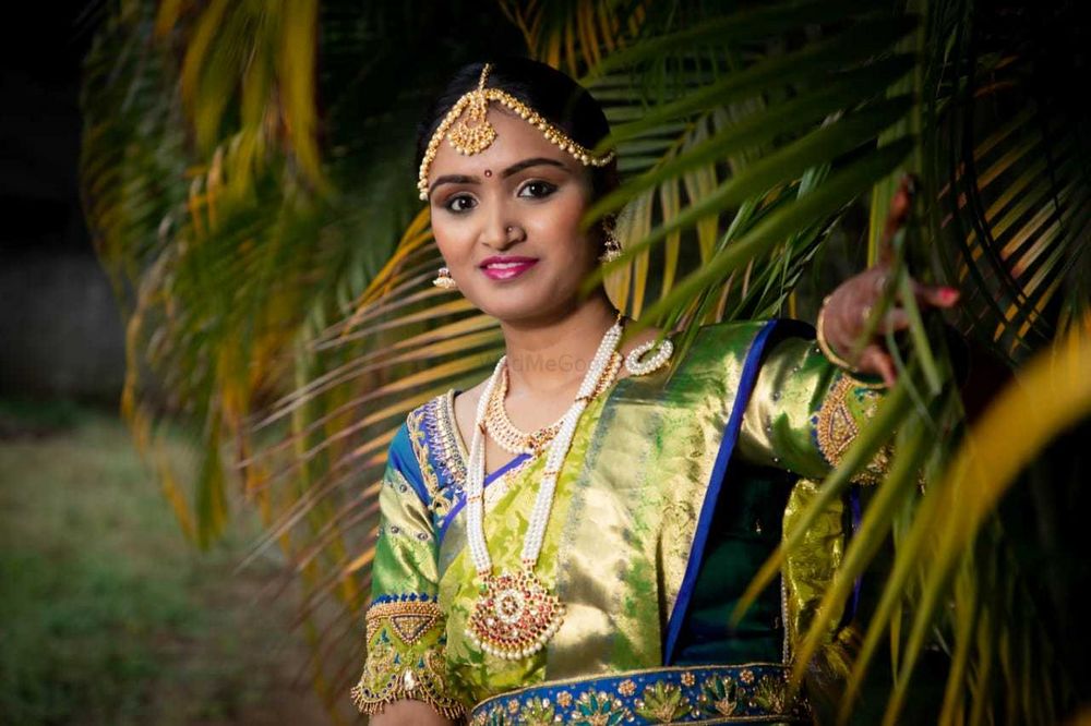 Photo From Bride Poornima - By Makeup by Rekha Krishnamurthy