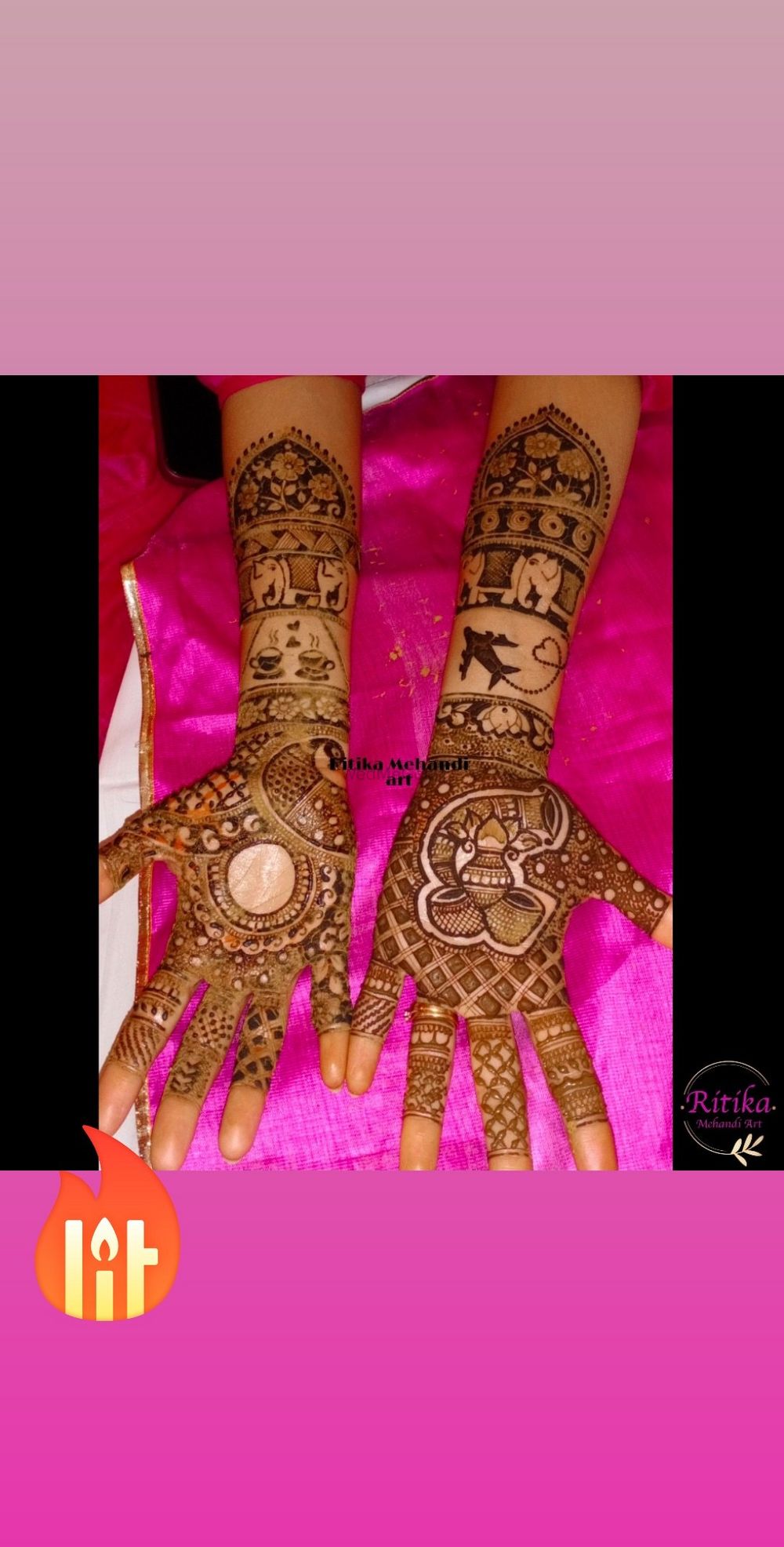 Photo From Bridal - By Ritika Mehendi Artist