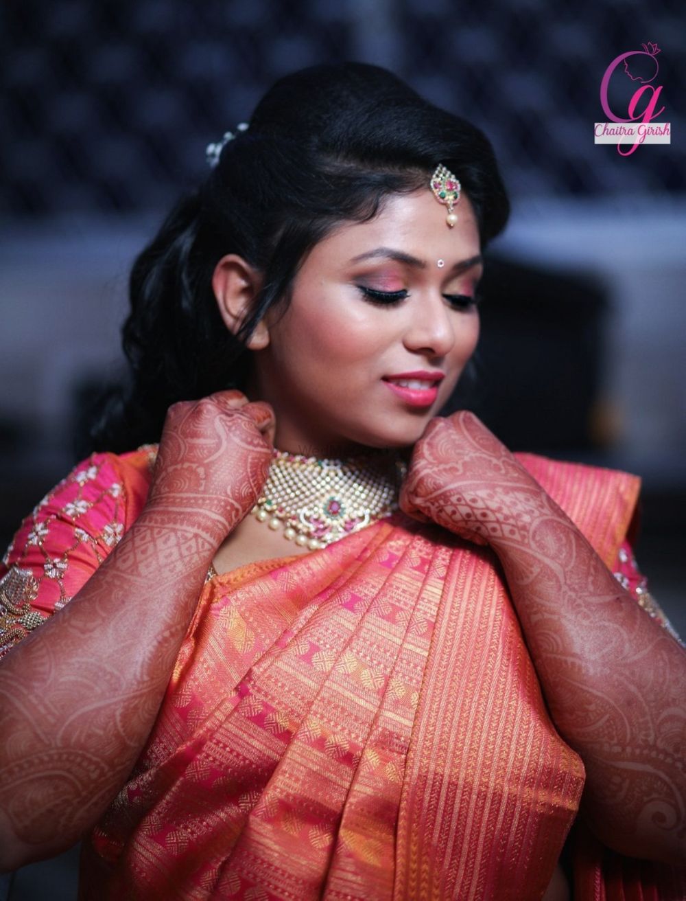 Photo From Sahana's reception Makeover - By Makeup by Chaitra