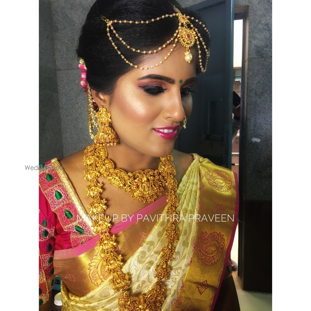 Photo From Mamatha in her wedding  - By Makeup by Pavithra