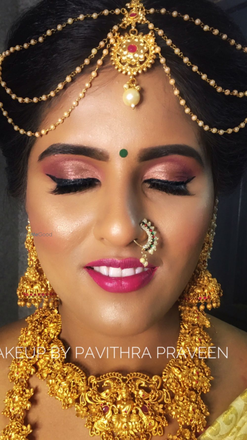 Photo From Mamatha in her wedding  - By Makeup by Pavithra