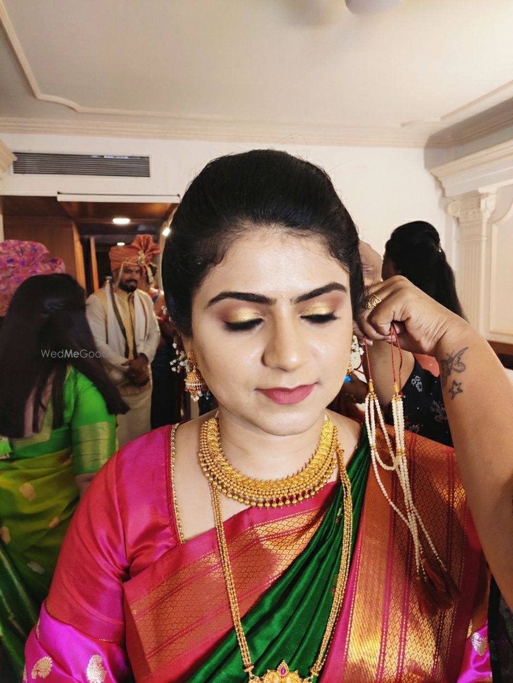 Photo From Bride Tejashree - By Colours Makeup School 