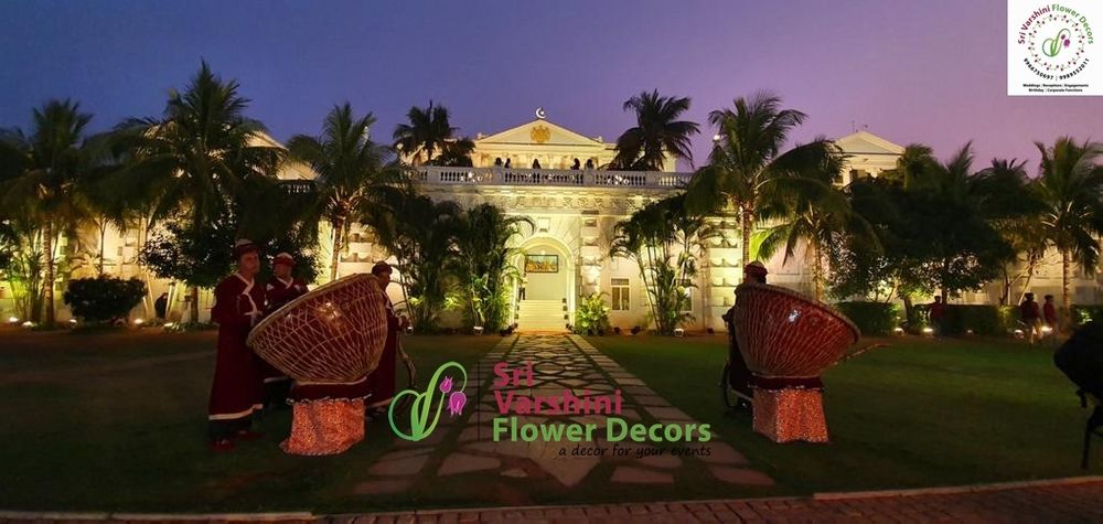 Photo From  Grand Wedding Event at Taj Falaknuma Palace hotel by #SriVarshiniCreations - By Sri Varshini Creations
