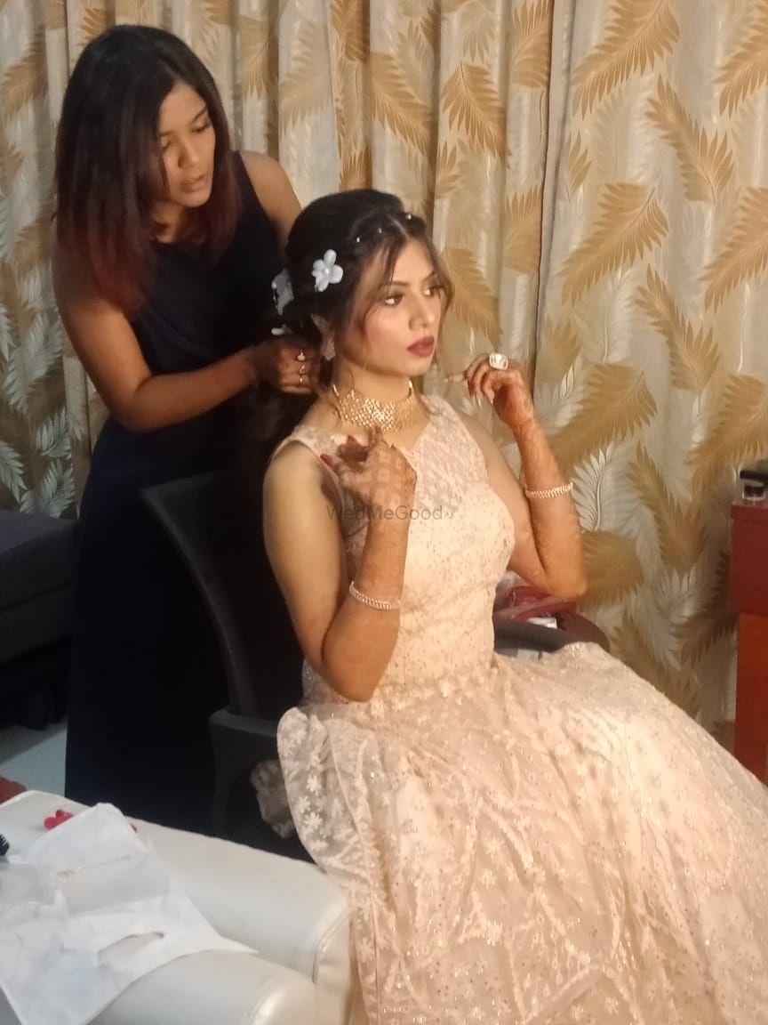 Photo From Pooja wedding - By The Makeup Factory