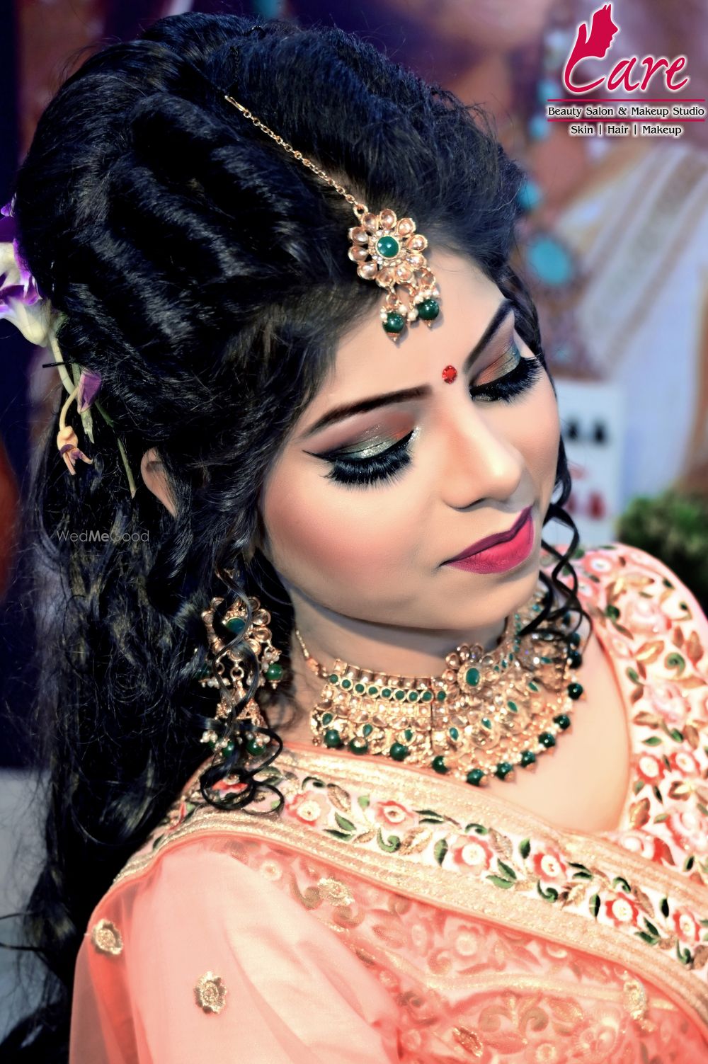 Photo From Engagement Makeup - By Care Beauty Salon & Makeup Studio