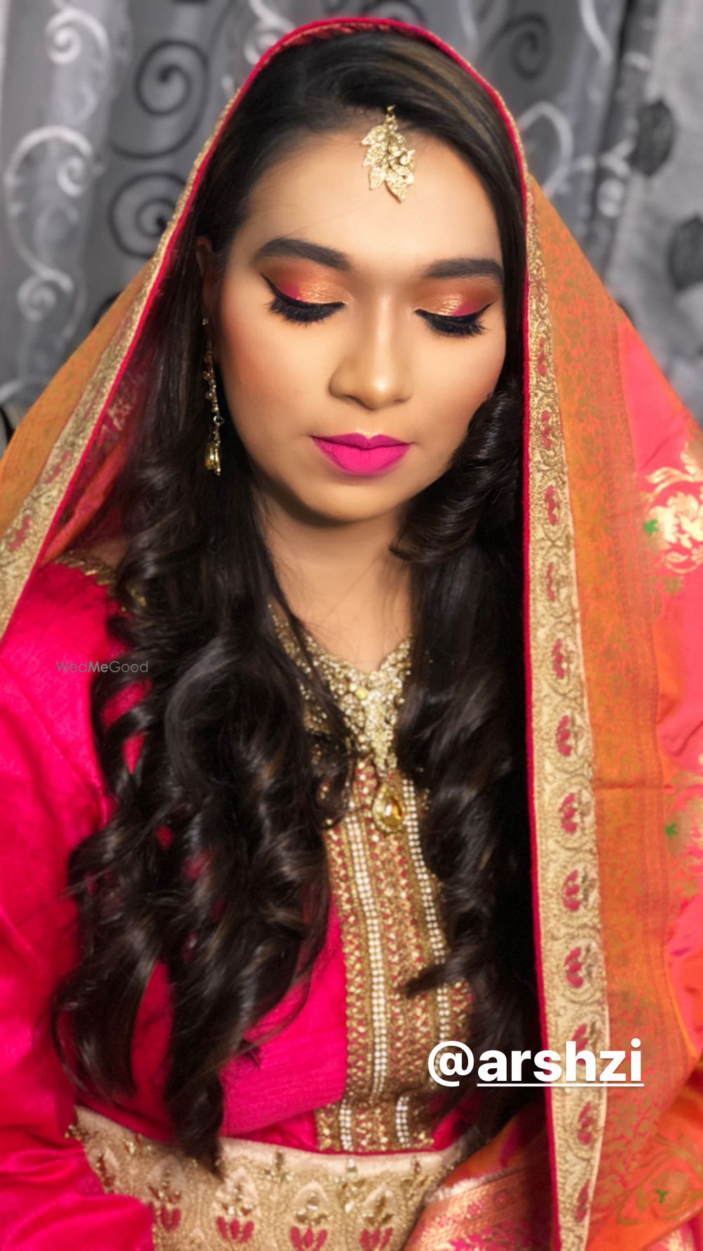 Photo From pink and gold simple bridal glam  - By Get Sparkled by Aenaz Khan 