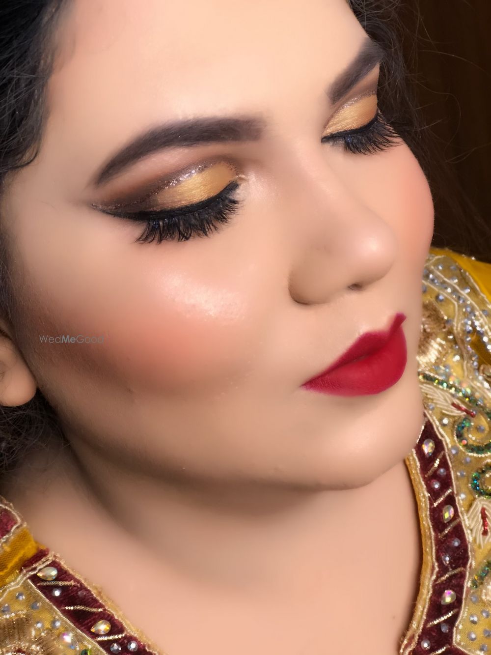 Photo From gold semi cut crease  - By Get Sparkled by Aenaz Khan 