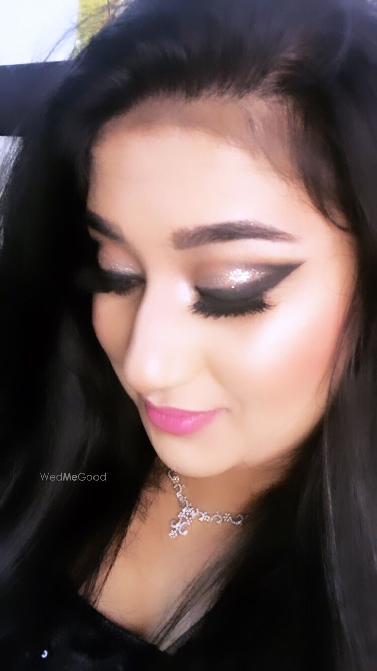 Photo From cat eye glitter look  - By Get Sparkled by Aenaz Khan 