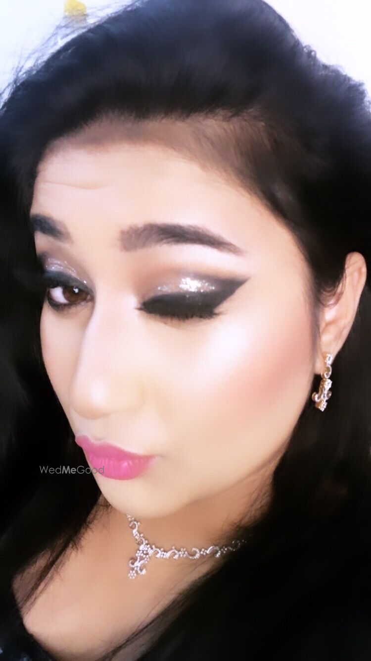 Photo From cat eye glitter look  - By Get Sparkled by Aenaz Khan 